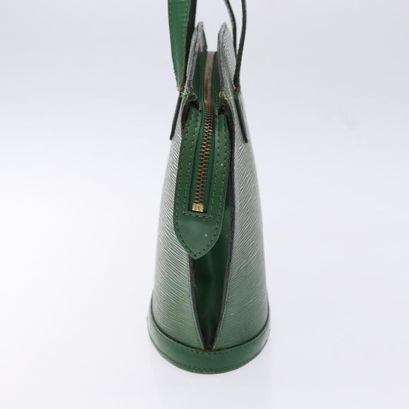 LOUIS VUITTON Epi Saint Jacques Hand Bag Green M52274 LV Auth 142146