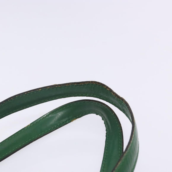 LOUIS VUITTON Epi Saint Jacques Hand Bag Green M52274 LV Auth 142146