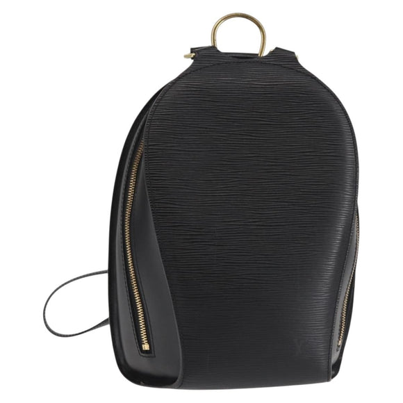 LOUIS VUITTON Epi Mabillon Backpack Black M52232 LV Auth 142147