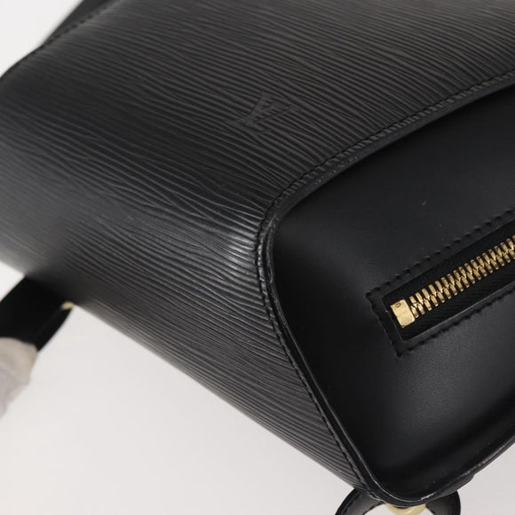 LOUIS VUITTON Epi Mabillon Backpack Black M52232 LV Auth 142147