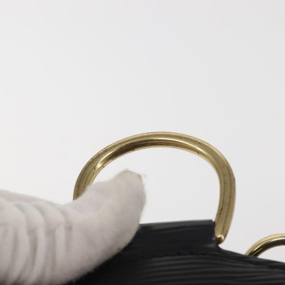 LOUIS VUITTON Epi Mabillon Backpack Black M52232 LV Auth 142147