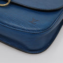 LOUIS VUITTON Epi Saint Cloud GM Shoulder Bag Toledo Blue M52195 LV Auth 142149-15