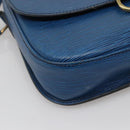 LOUIS VUITTON Epi Saint Cloud GM Shoulder Bag Toledo Blue M52195 LV Auth 142149-16