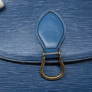 LOUIS VUITTON Epi Saint Cloud GM Shoulder Bag Toledo Blue M52195 LV Auth 142149-18