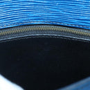 LOUIS VUITTON Epi Saint Cloud GM Shoulder Bag Toledo Blue M52195 LV Auth 142149-21