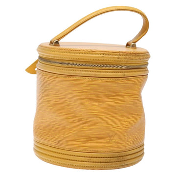 LOUIS VUITTON Epi Cannes Hand Bag Yellow M48039 LV Auth 142150