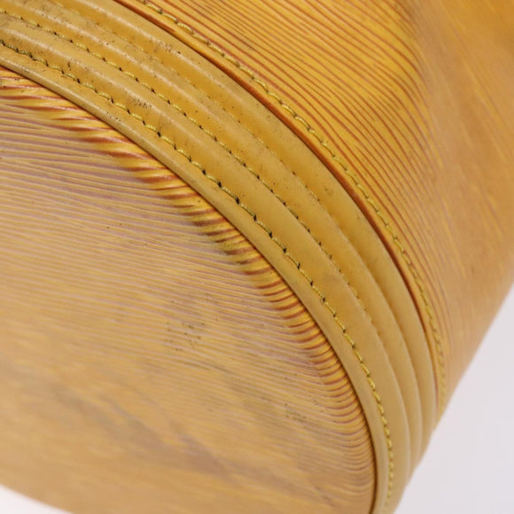 LOUIS VUITTON Epi Cannes Hand Bag Yellow M48039 LV Auth 142150