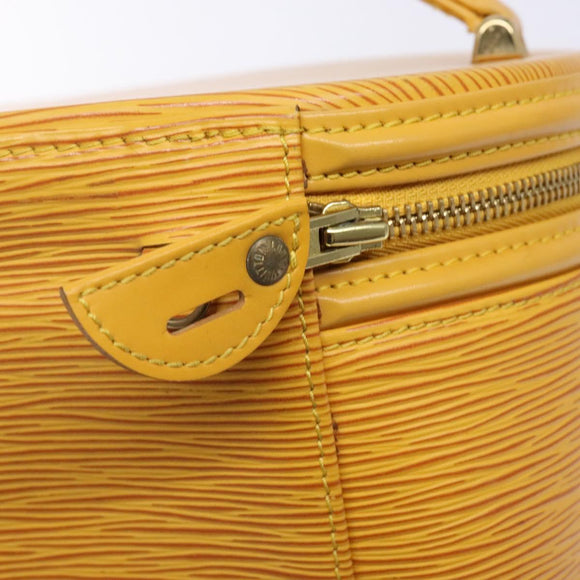 LOUIS VUITTON Epi Cannes Hand Bag Yellow M48039 LV Auth 142150