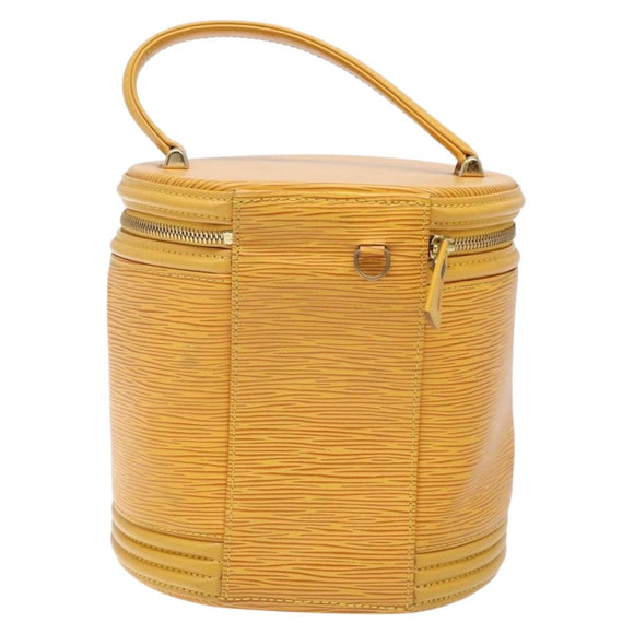 LOUIS VUITTON Epi Cannes Hand Bag Yellow M48039 LV Auth 142150