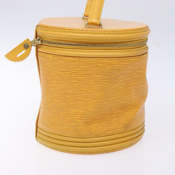 LOUIS VUITTON Epi Cannes Hand Bag Yellow M48039 LV Auth 142150