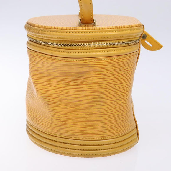 LOUIS VUITTON Epi Cannes Hand Bag Yellow M48039 LV Auth 142150
