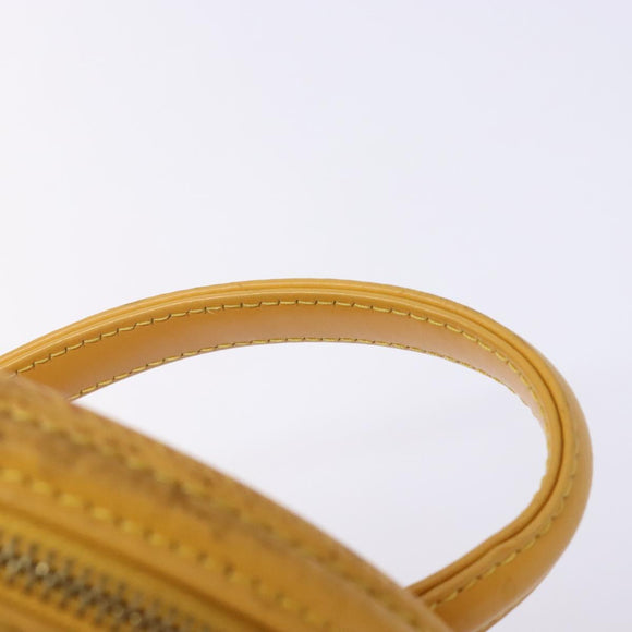 LOUIS VUITTON Epi Cannes Hand Bag Yellow M48039 LV Auth 142150