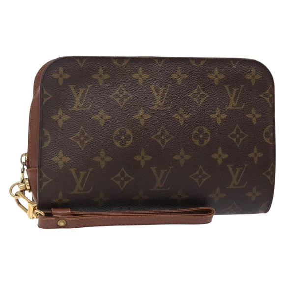 LOUIS VUITTON Monogram Orsay Clutch Bag M51790 LV Auth 142154