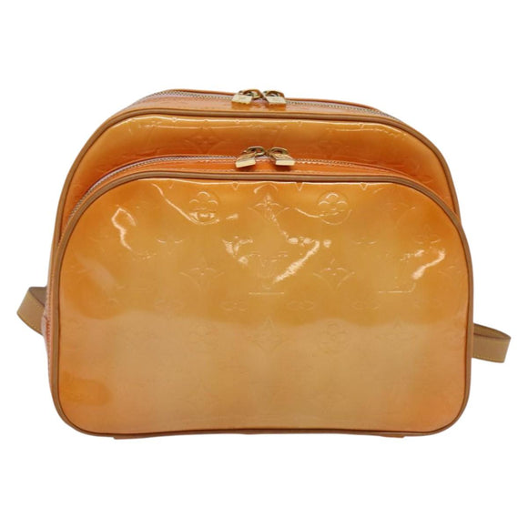 LOUIS VUITTON Vernis Marley Backpack Marshmallow Pink M91039 LV Auth 142157