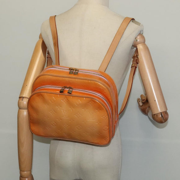 LOUIS VUITTON Vernis Marley Backpack Marshmallow Pink M91039 LV Auth 142157