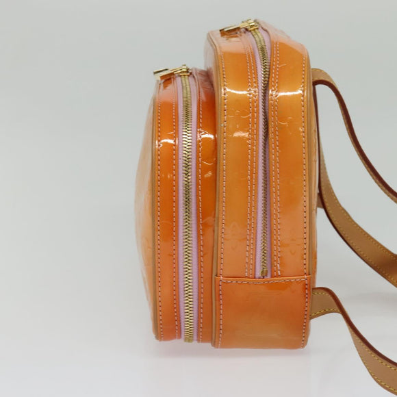 LOUIS VUITTON Vernis Marley Backpack Marshmallow Pink M91039 LV Auth 142157