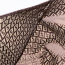 FENDI Zucchino Canvas Tote Bag Brown Auth 142159-19