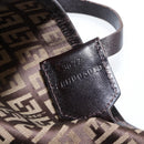 FENDI Zucchino Canvas Tote Bag Brown Auth 142159-12
