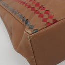 BOTTEGA VENETA INTRECCIATO Tote Bag Leather Brown Auth 142163-14