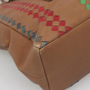 BOTTEGA VENETA INTRECCIATO Tote Bag Leather Brown Auth 142163-16