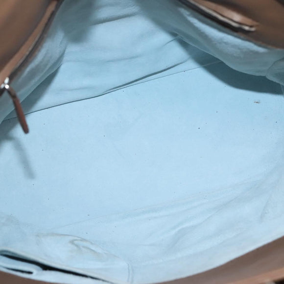 BOTTEGA VENETA INTRECCIATO Tote Bag Leather Brown Auth 142163