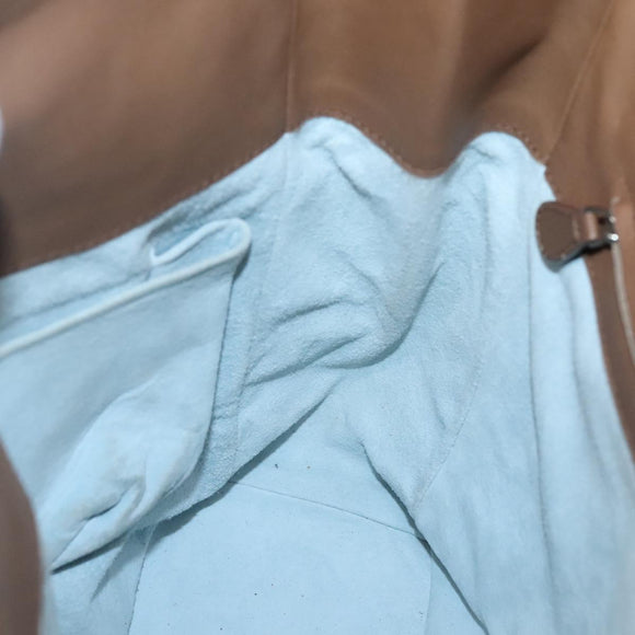 BOTTEGA VENETA INTRECCIATO Tote Bag Leather Brown Auth 142163