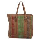 BOTTEGA VENETA INTRECCIATO Tote Bag Leather Brown Auth 142163-2