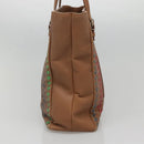 BOTTEGA VENETA INTRECCIATO Tote Bag Leather Brown Auth 142163-4