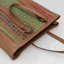 BOTTEGA VENETA INTRECCIATO Tote Bag Leather Brown Auth 142163-6