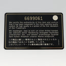 CHANEL Matelasse Chain Shoulder Bag Straw White Gold CC Auth 142166-12