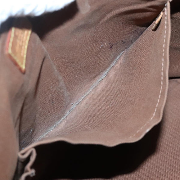 LOUIS VUITTON Monogram Palermo PM Tote Bag M40145 LV Auth 142168