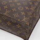 LOUIS VUITTON Monogram Sac Plat Hand Bag M51140 LV Auth 142171-15