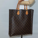 LOUIS VUITTON Monogram Sac Plat Hand Bag M51140 LV Auth 142171-19