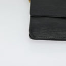 LOUIS VUITTON Epi Free Run Shoulder Bag Green Black M52414 LV Auth 142173-14