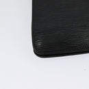 LOUIS VUITTON Epi Free Run Shoulder Bag Green Black M52414 LV Auth 142173-16