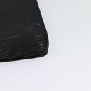 LOUIS VUITTON Epi Free Run Shoulder Bag Green Black M52414 LV Auth 142173-17