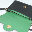 LOUIS VUITTON Epi Free Run Shoulder Bag Green Black M52414 LV Auth 142173-19