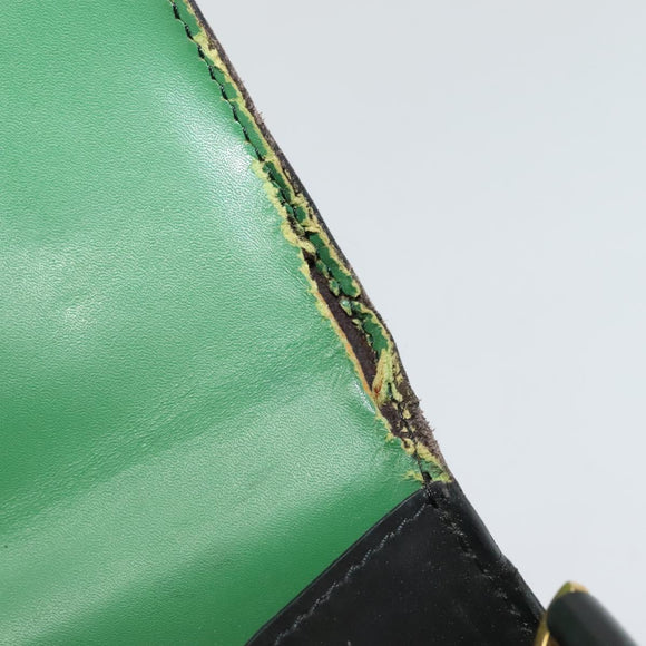 LOUIS VUITTON Epi Free Run Shoulder Bag Green Black M52414 LV Auth 142173