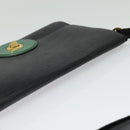 LOUIS VUITTON Epi Free Run Shoulder Bag Green Black M52414 LV Auth 142173-6
