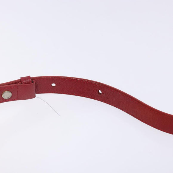 BURBERRY Nova Check Shoulder Bag Canvas Beige Gold Auth 142180