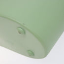 Salvatore Ferragamo Gancini Hand Bag Rubber Green Auth 142183-16