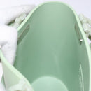 Salvatore Ferragamo Gancini Hand Bag Rubber Green Auth 142183-19