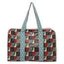 FENDI Zucca Canvas Tote Bag Coated Canvas Multicolor Auth 142184V-13