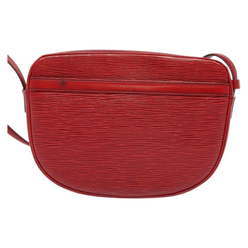LOUIS VUITTON Epi Jeune Fille MM Shoulder Bag Red M52157 LV Auth 142186 - 0