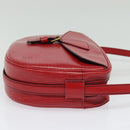 LOUIS VUITTON Epi Jeune Fille MM Shoulder Bag Red M52157 LV Auth 142186-4
