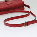 LOUIS VUITTON Epi Jeune Fille MM Shoulder Bag Red M52157 LV Auth 142186-7