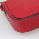LOUIS VUITTON Epi Saint Cloud GM Shoulder Bag Red M52197 LV Auth 142192-8