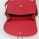 LOUIS VUITTON Epi Saint Cloud GM Shoulder Bag Red M52197 LV Auth 142192-19