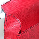 LOUIS VUITTON Epi Saint Cloud GM Shoulder Bag Red M52197 LV Auth 142192-9