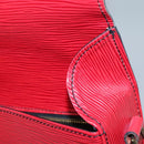 LOUIS VUITTON Epi Saint Cloud GM Shoulder Bag Red M52197 LV Auth 142192-20